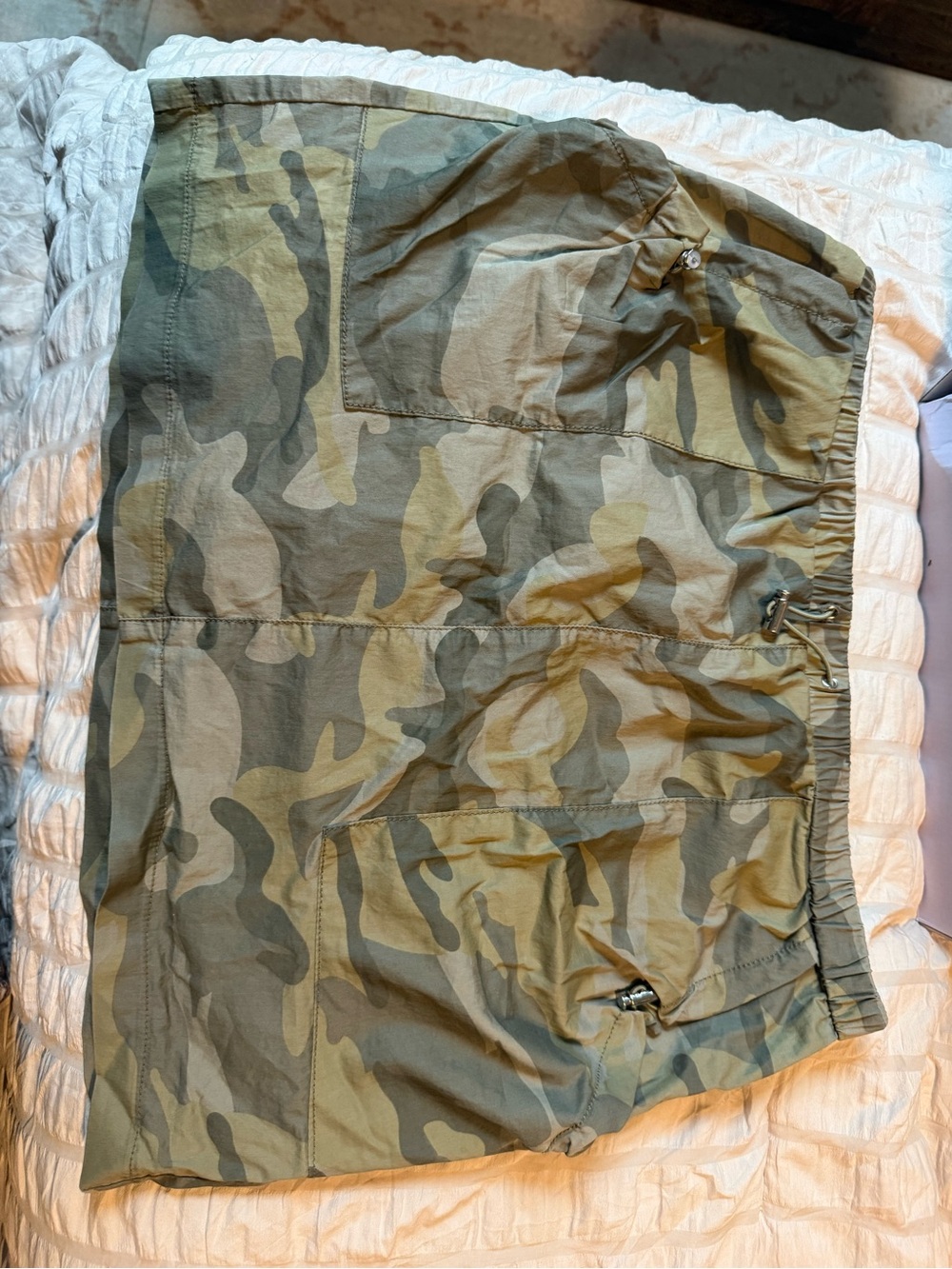 Altar’d State Camo Utility Mini Skirt - Olive Green Camouflage
